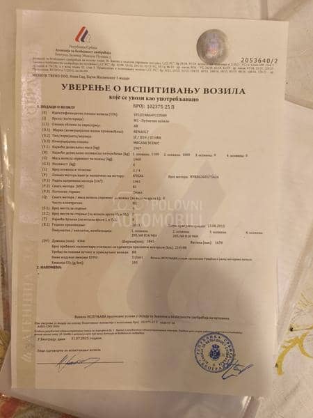 Renault Scenic 1.5 dciN a v i/L e d