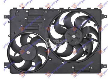 VENTILATOR (DUPLI) KOMPLET (BE za Land Rover Range Rover Evoque od 2011. do 2015. god.