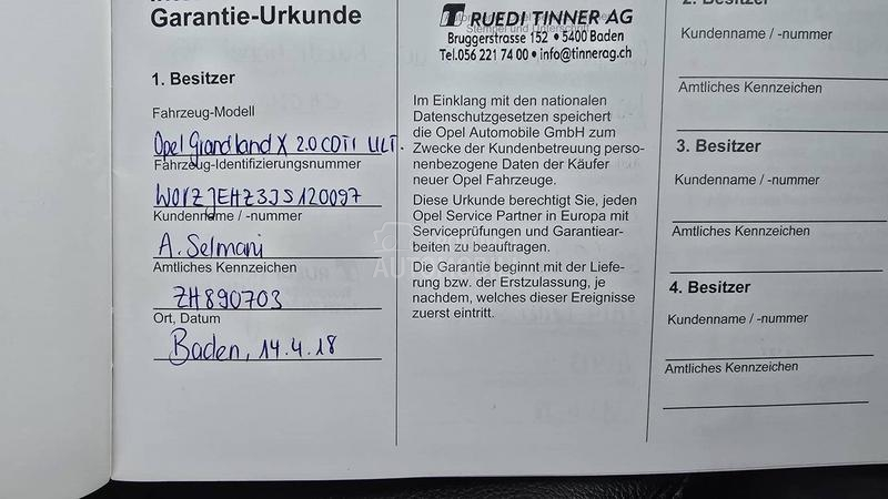 Opel Grandland X 2.0 4x4 INNOVATION