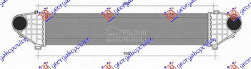 HLADNJAK INTERKULERA 2.0-2.4 D