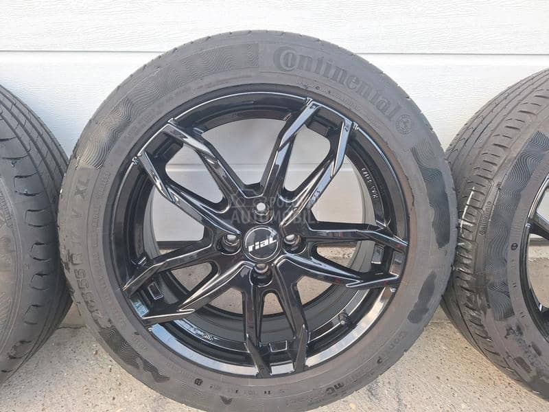 Aluminijumske felne rial sa gumamaCaptur 17" 4 x 100