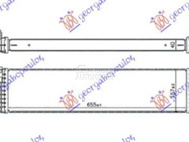 HLADNJAK INTERKULERA 1.5-2.0 ( za Volvo V70 od 2013. do 2025. god.
