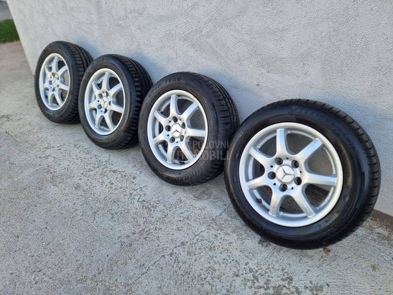 Aluminijumske felne mercedes 15" 5 x 112