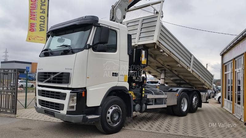 Volvo FH12 6.2m/KIPER/KRAN