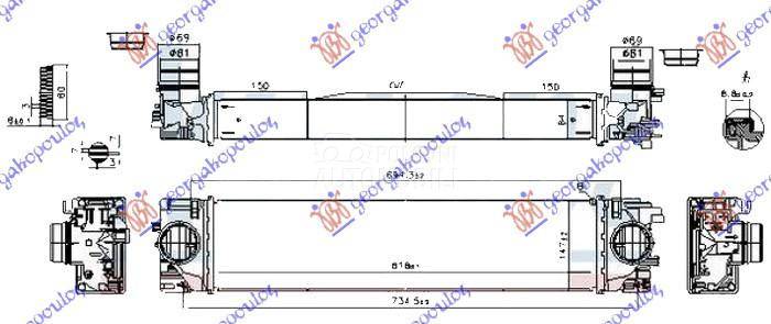 HLADNJAK INTERKULERA 1.5 (T2-T