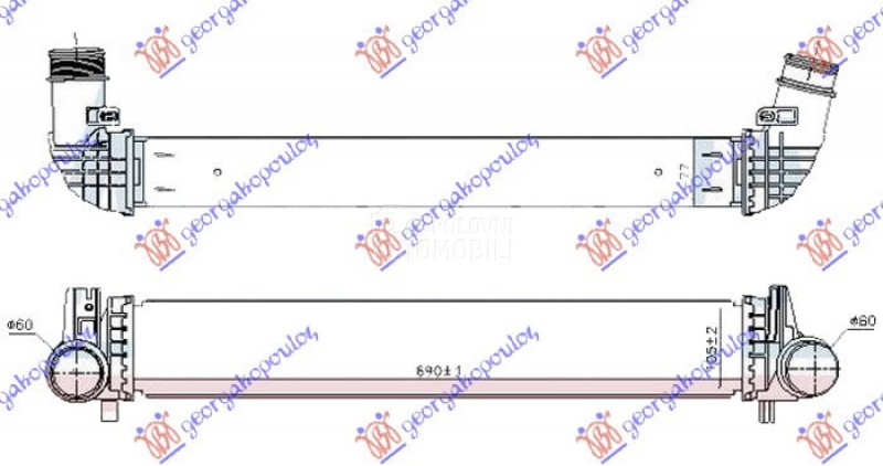 HLADNJAK INTERKULERA 2.0 (GTi)