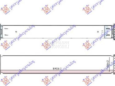 HLADNJAK INTERKULERA 2.0 (GTi) za Volkswagen Polo od 2017. do 2021. god.