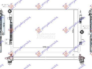 HLADNJAK MOTORA 2.0 GTI BENZIN za Audi A1 od 2018. do 2025. god.