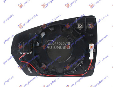 STAKLO RETROVIZORA SA GREJACEM za Volkswagen Polo od 2021. do 2025. god.