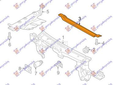 NOSAC HLADNJAKA za Volkswagen Touareg od 2010. do 2014. god.