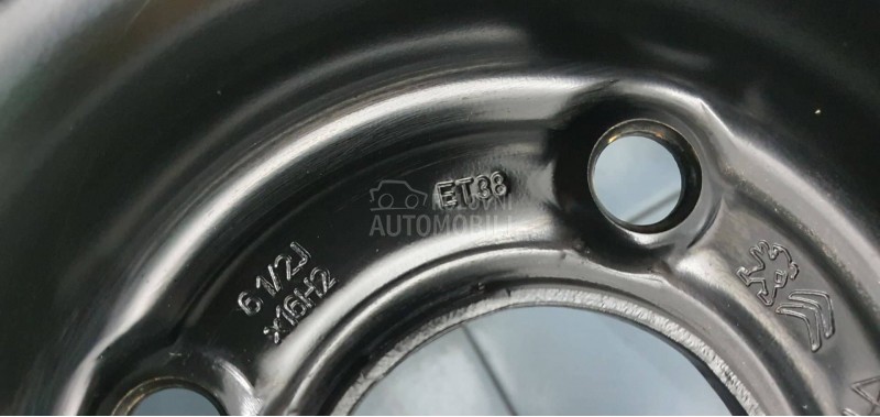 Čelične felne CRSA F 16" 4 x 108