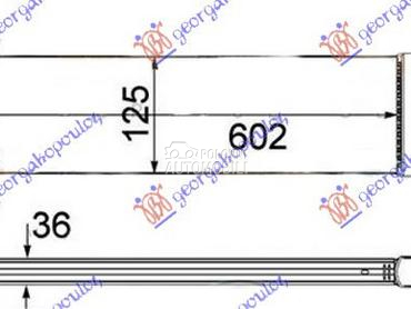 HLADNJAK MOTORA DODATNI 3.0 TS za Porsche Cayenne od 2015. do 2018. god.