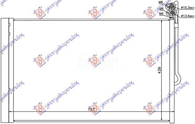 HLADNJAK KLIME BENZIN/DIZEL (6