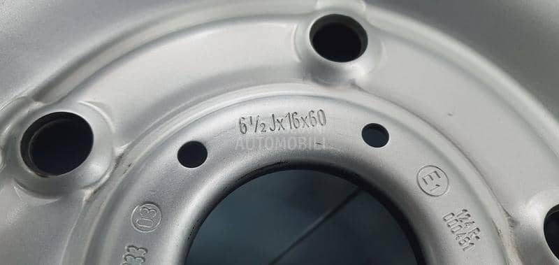 Čelične felne CUSTOM TRANZIT 16" 5 x 160