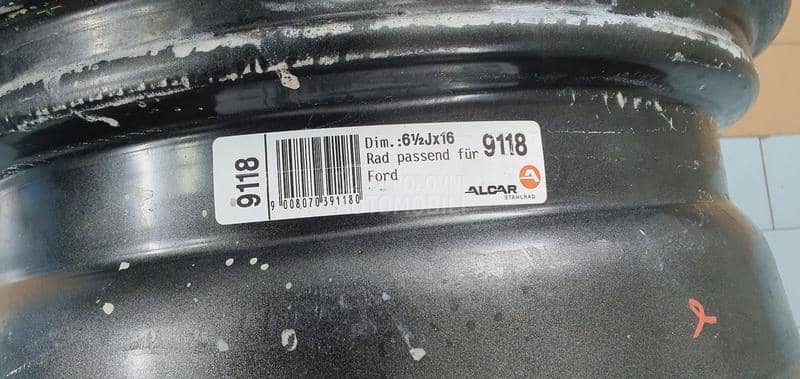 Čelične felne CUSTOM TRANZIT 16" 5 x 160