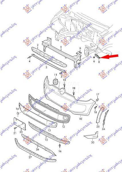 NOSAC PREDNJEG BRANIKA BOCNI P