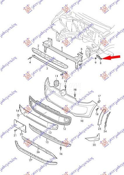 NOSAC PREDNJEG BRANIKA BOCNI P