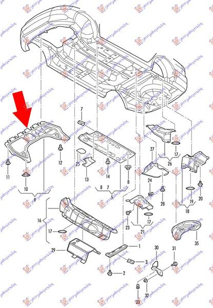 ZASTITA MOTORA (PREDNJI DEO)