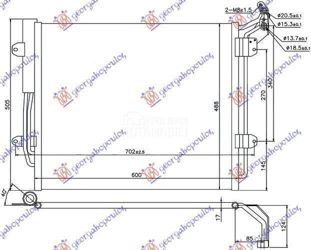 HLADNJAK KLIME BENZIN/DIZEL (5