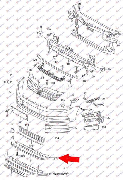 SPOJLER PREDNJEG BRANIKA