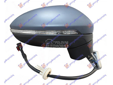 RETROVIZOR ELEKTRICNI SA GREJA za Volkswagen Touran od 2015. do 2025. god.