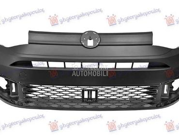 PREDNJI BRANIK MAT-CRNI (GORNJ za Volkswagen Caddy od 2020. do 2025. god.