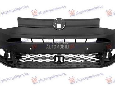 PREDNJI BRANIK MAT-CRNI (GORNJ za Volkswagen Caddy od 2020. do 2025. god.