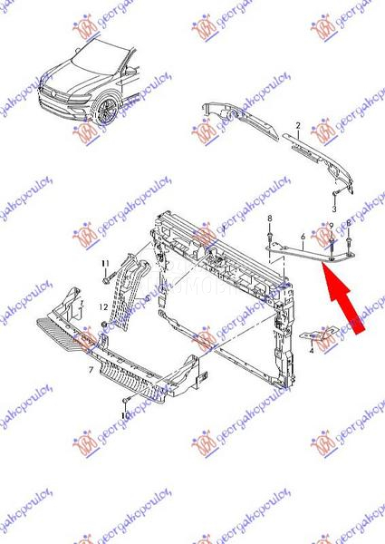 NOSAC HLADNJAKA GORNJI