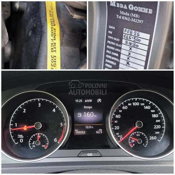 Volkswagen Golf 7 1.6 TDI / DSG /