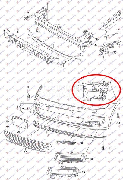 NOSAC PREDNJEG BRANIKA BOCNI P