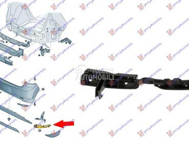 NOSAC ZADNJEG BRANIKA DONJI BO za Volkswagen Golf 7 od 2013. do 2016. god.