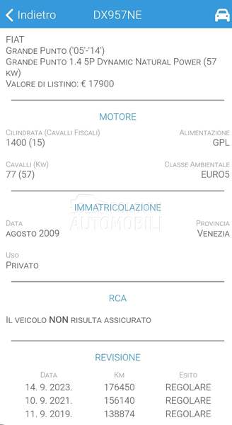 Fiat Grande Punto 1.4 B/MET
