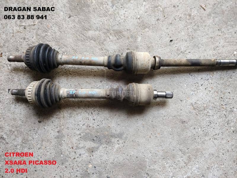 Osovina i poluosovina