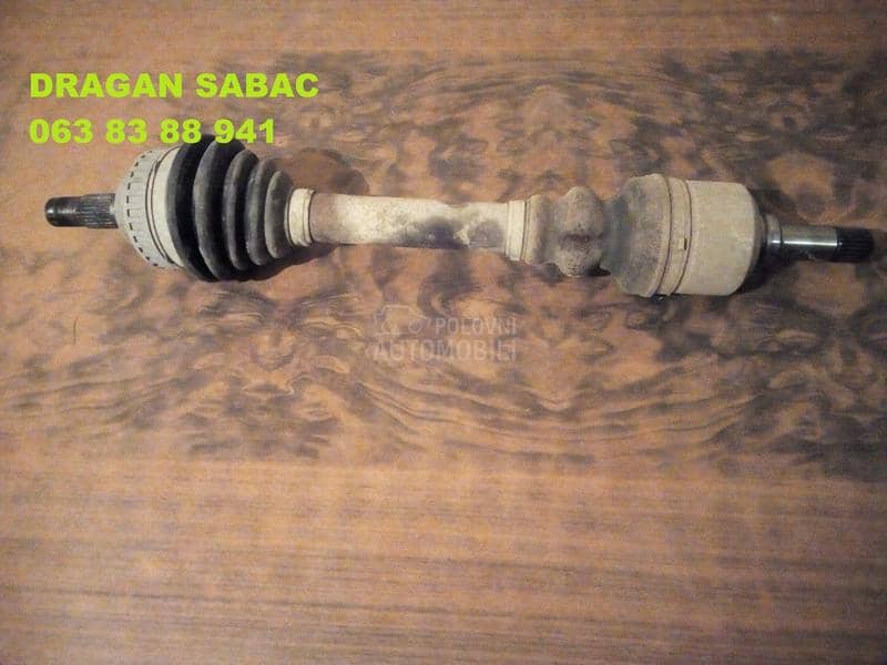 Osovina i poluosovina