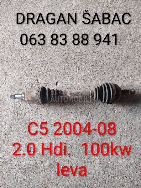 Osovina i poluosovina