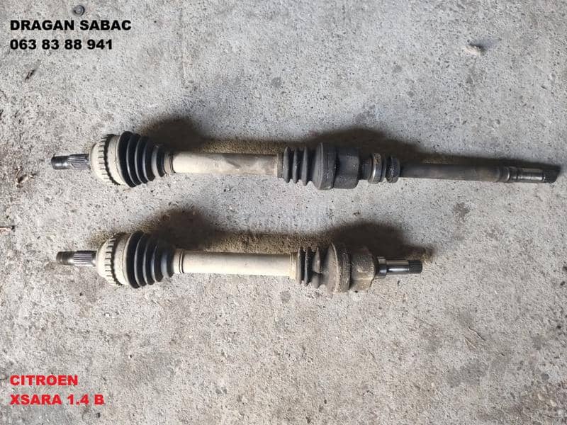 Osovina i poluosovina