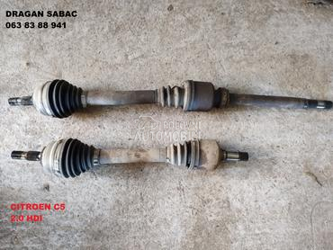 Osovina i poluosovina za Citroen Berlingo, C1, C2 ... od 1996. do 2012. god.