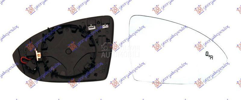 STAKLO RETROVIZORA SA GREJACEM