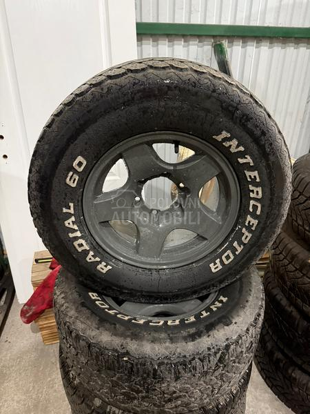 Aluminijumske felne  15" 6 x 120