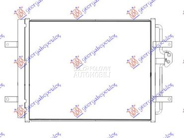HLADNJAK KLIME (ELEK. POGON) ( za Volkswagen Golf 7 od 2016. do 2019. god.