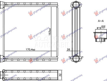 GREJAC KABINE BENZIN/DIZEL (16 za Volkswagen Arteon od 2020. do 2025. god.