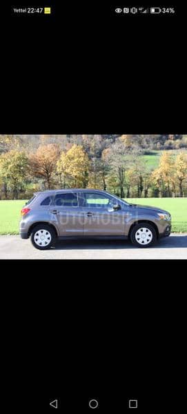 Mitsubishi ASX u dolasku