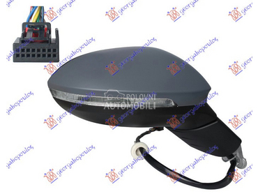 RETROVIZOR ELEKTRICNI SA GREJA za Volkswagen Golf 8 od 2020. do 2024. god.