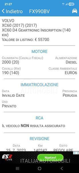 Volvo XC60 2.0 D4 VIRT/MATRIX