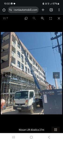 Nissan Lift dizalica 27m