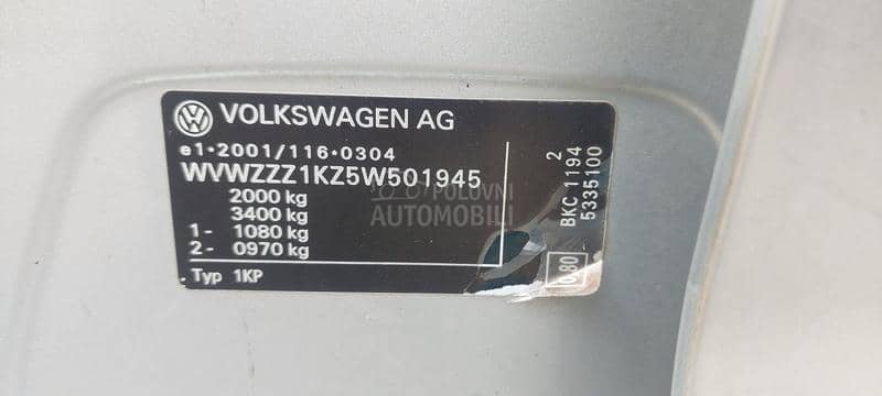 Volkswagen Golf Plus BKC