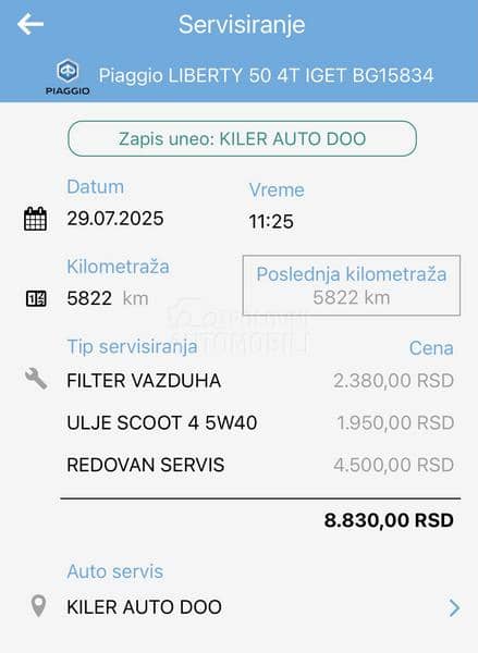 Piaggio Liberty 50 4T iGet