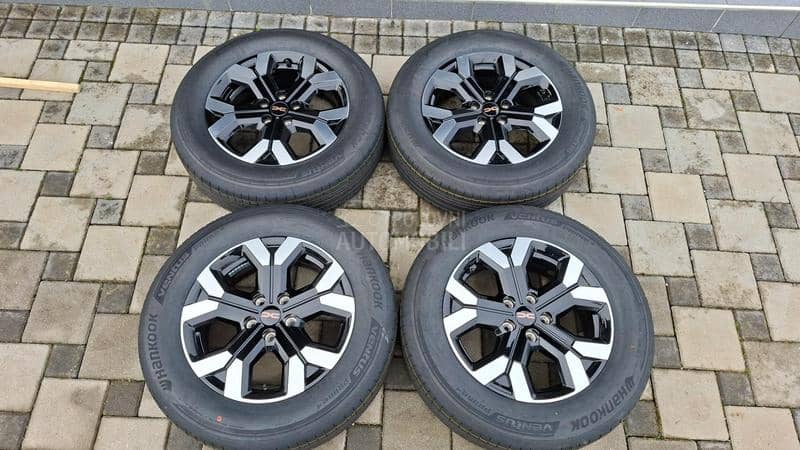 Aluminijumske felne Duster 17" 5 x 114.3