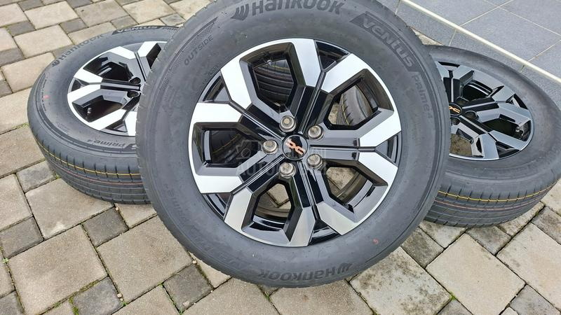 Aluminijumske felne Duster 17" 5 x 114.3