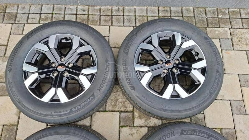 Aluminijumske felne Duster 17" 5 x 114.3